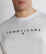 Футболка LINEAR LOGO TEE EXT Tommy Jeans - белый(DM0DM17993)