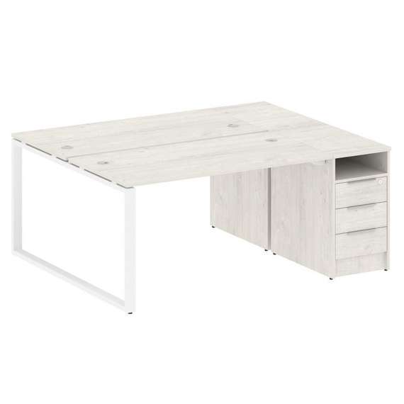 Метал Систем Рабочая станция с тумбой на О-образном м/к БО.РС-СТП-2.3