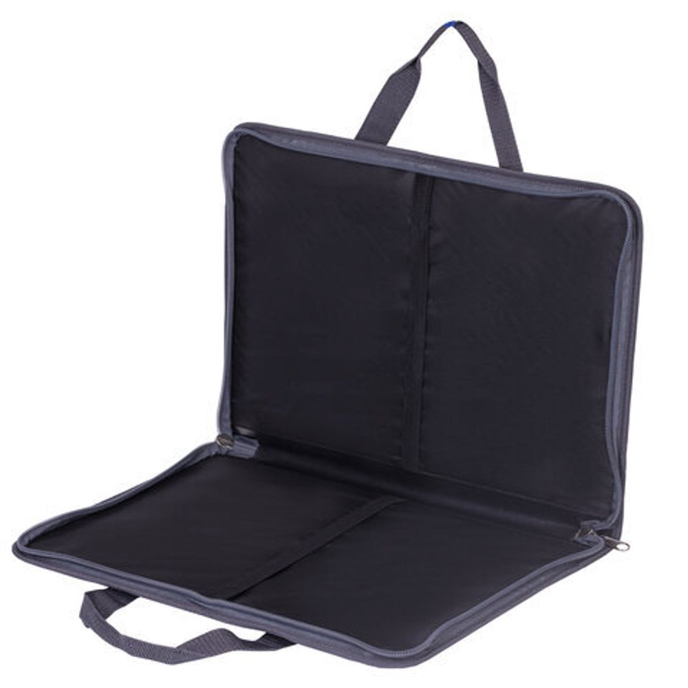 Папка сумка для рисунков и чертежей каркасная А3 (35х47 см), экокожа, BRAUBERG ART CLASSIC, 272989