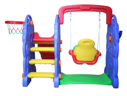 Детский комплекс Капризун Слоник с волнистой горкой