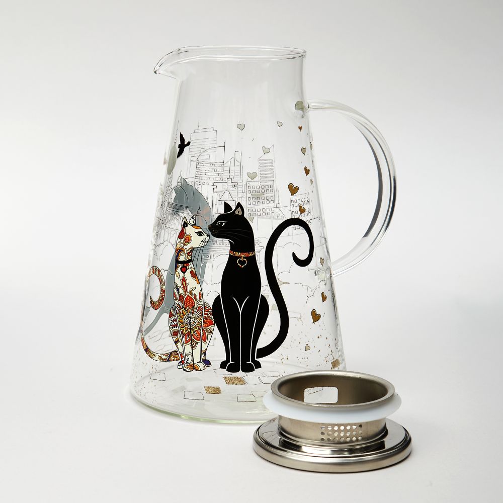 КУВШИН "ПАРИЖСКИЕ КОТЫ" 1800 МЛ