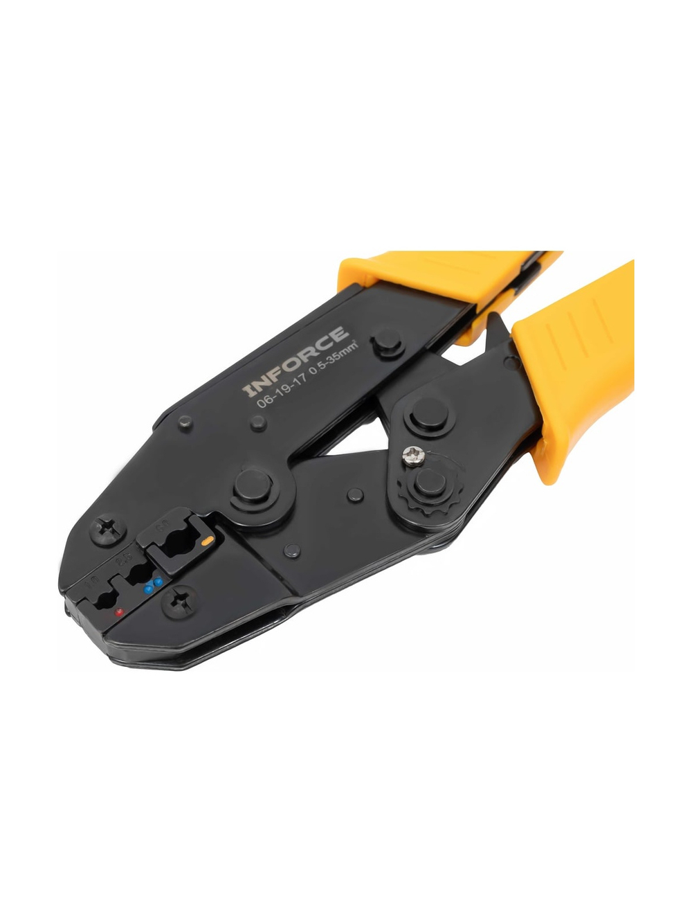 Набор пресс-клещи Inforce + 8 матриц в сумке 0,5 – 35 мм2 06-19-17