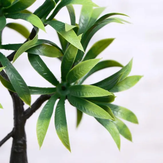 Бонсай в горшке "Деревце яркое" 10х20 см, микс