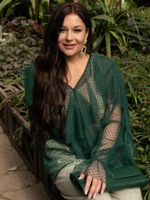 Блуза Диантус (зеленая) Б15548-39М LT Collection