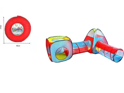 Палатка с туннелем Радуга 230х185х91см, в сумке A999-339