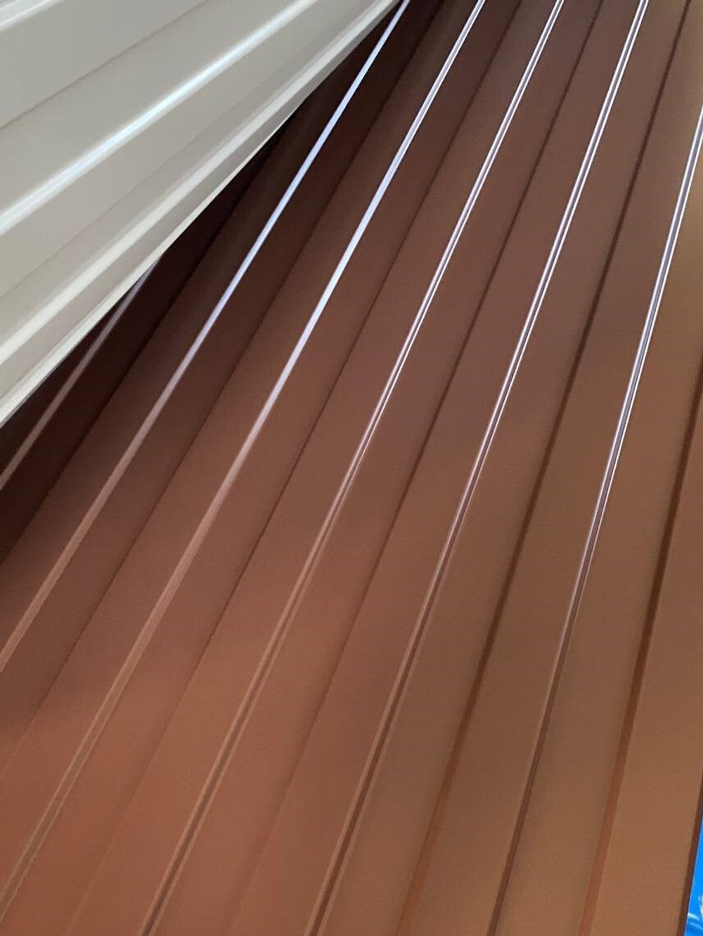 Коричневый профлист (Ral 8017)