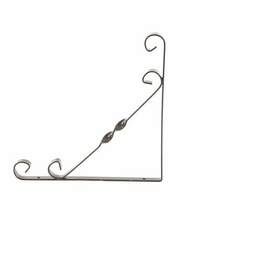 Кронштейн декоративный, 250 х 250 мм, коричневый Сибртех 94056