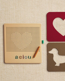 ZARA HOME ДЕТСКАЯ МАГНИТНАЯ ДОСКА, КРЕМОВЫЙ