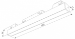 Встраиваемый светильник Elektrostandard Slim Magnetic a063540