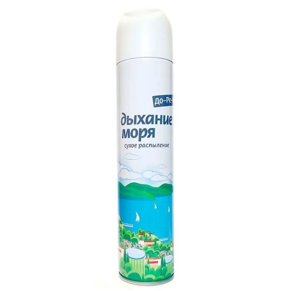 Освежитель воздуха ДО-РЕ-МИ Аква плюс ДЫХАНИЕ МОРЯ, 350мл.