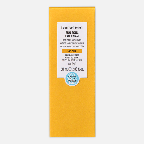 SUN SOUL FACE CREAM SPF50+  СОЛНЦЕЗАЩИТНЫЙ КРЕМ ДЛЯ ЛИЦА SPF50, 60 мл