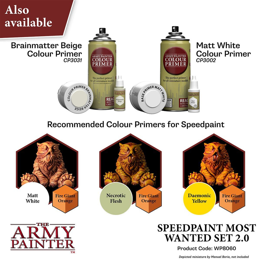 Army Painter Speedpaint Most Wanted Set 2.0