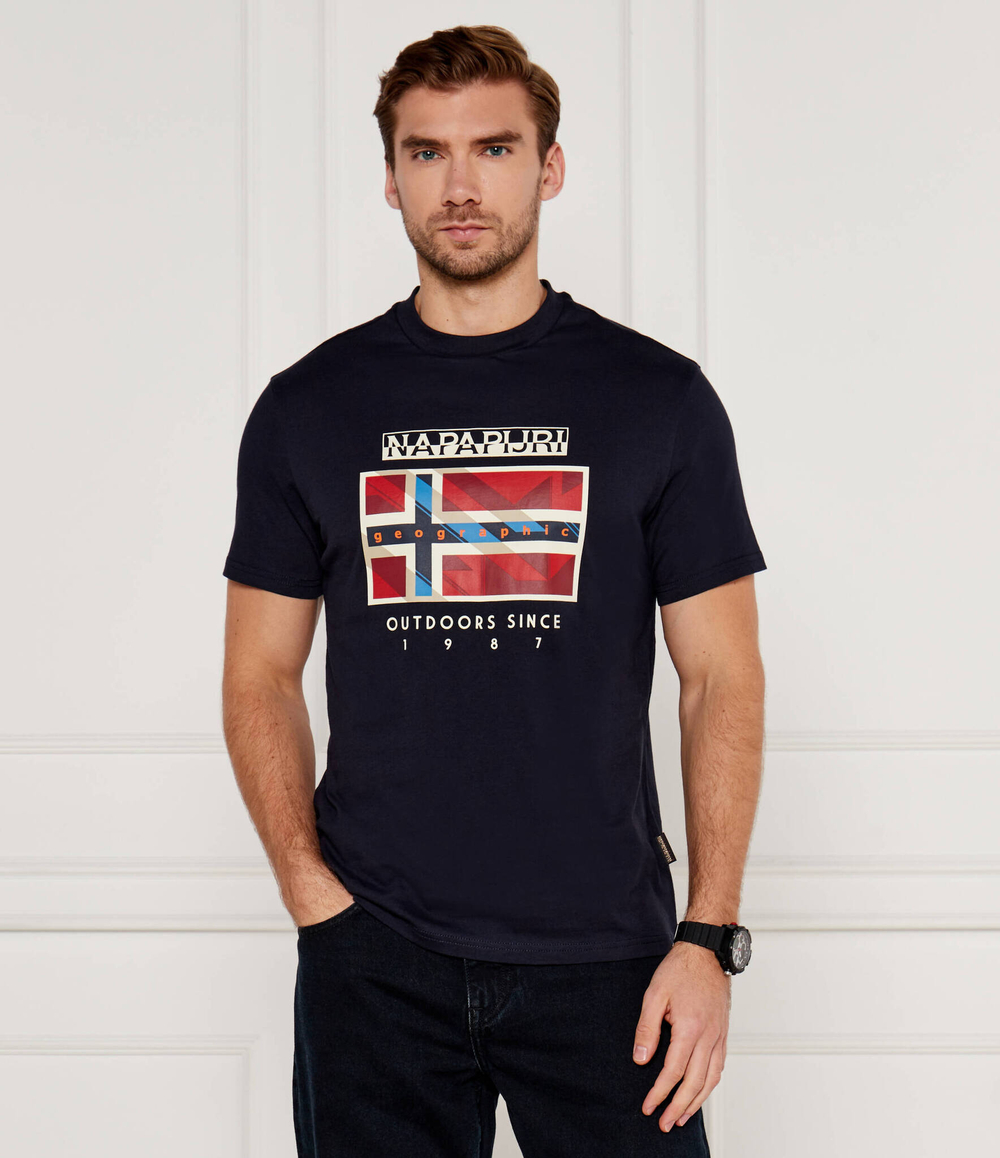 Футболка Napapijri - темно-синий(NP0A4IBE)