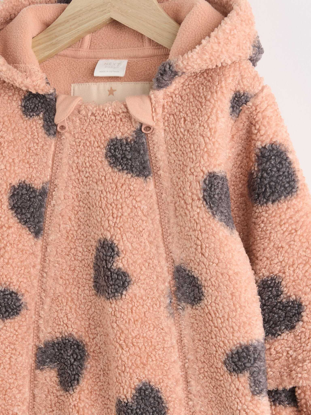 Комбинезон флисовый для малышей Next 265-537, Персиковый