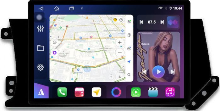 Магнитола для Haval F7, F7x 2018-2022 - FarCar BX877 монитор 13" 2K QLED на Android 13, Быстрая, CarPlay, 4G SIM-слот