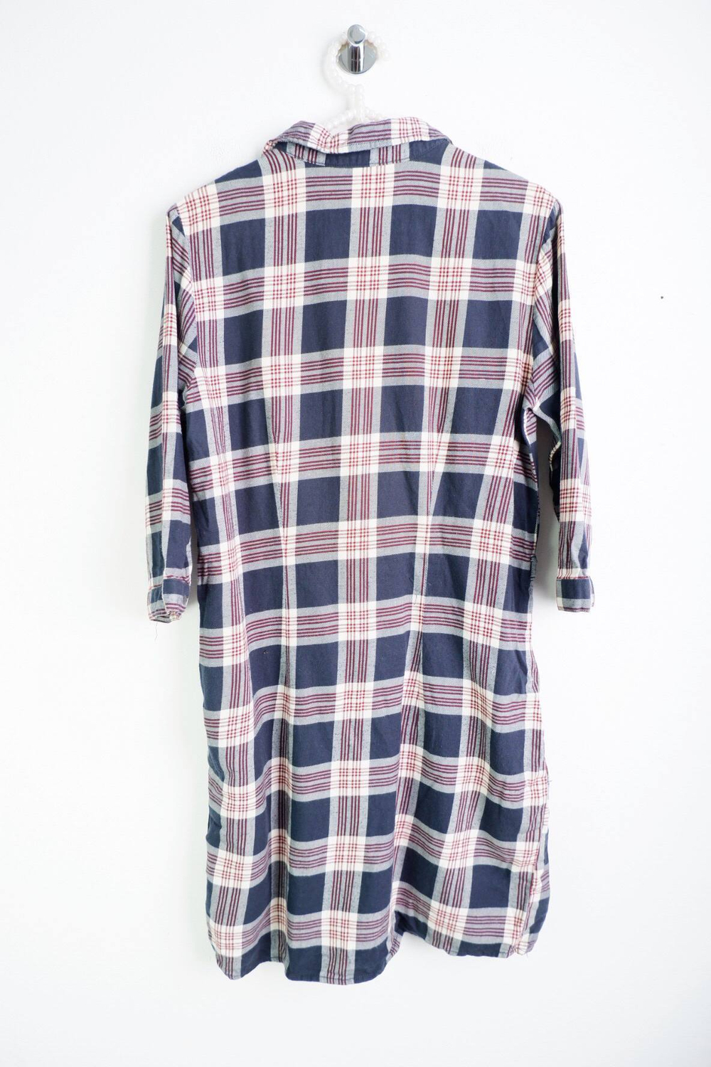 Платье Mavi в клетку свободного кроя, маркировка S, визуально на 44 размер