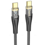 Кабель Type-C на Type-C Hoco U121 (black) (Краснодар склад)