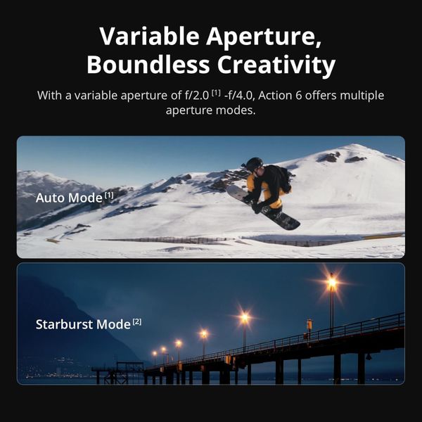 Экшн-камера DJI Osmo Action 6 Adventure Combo Темно-серый | Black