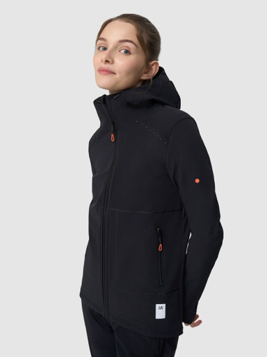 Зимняя беговая куртка GRI Темп 5.0 женская чёрная