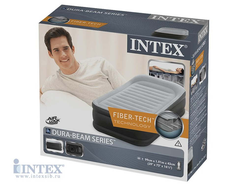 Кровать Deluxe Pillow Rest Raised Bed 99х191х42(47)см.