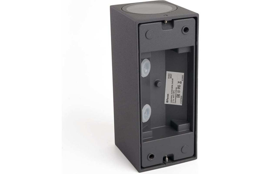 Светильник архитектурный DH051, на стену, 2*GU10 230V, серый Feron