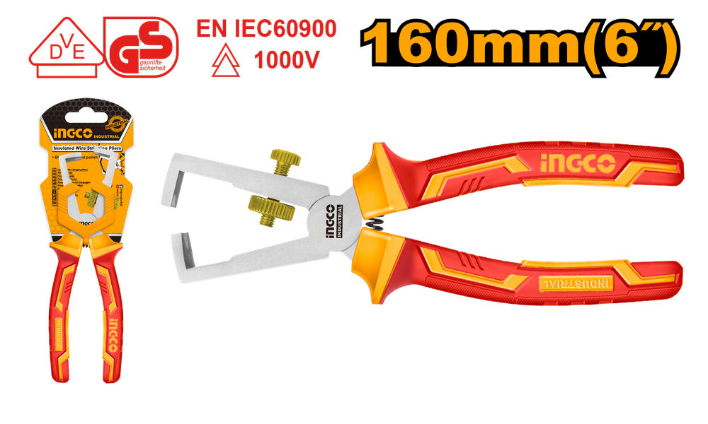 Клещи для снятия изоляции диэлектрические 160 мм INDUSTRIAL