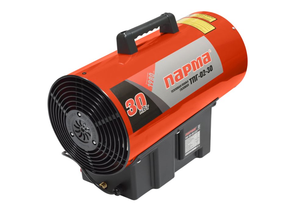 Тепловая пушка газовая. ПАРМА ТПГ-02-30