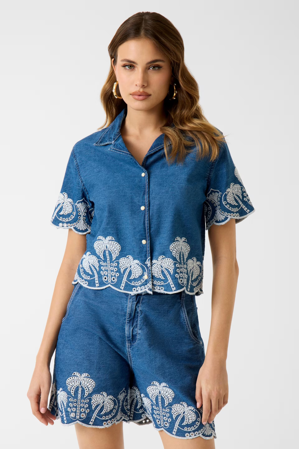 Рубашка джинсовая женская GUESS