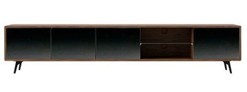 Тумбочка под ТВ 1403F-NOGAL /3048 Angel Cerda цвет орех/черный