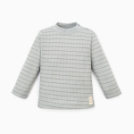 Лонгслив для мальчиков "Basic line" р-р 74-80 см, полоска серая 9235900 (Крошка Я)