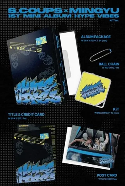 Альбом S.COUPS X MINGYU - HYPE VIBES [KiT ver.]