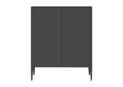 Шкаф Type 2 двери низкий (темно-серый)