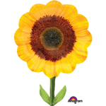 Шар Фольгированный Подсолнух. (Желтый)