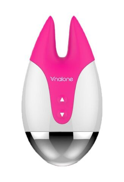 Вибратор для стимуляции клитора FiFi (Цвет: розовый с белым)