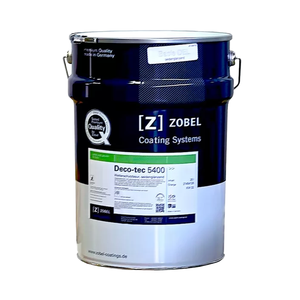 Deco-tec 5400 - водная лазурь для наружных работ, быстрая сушка 30 мин | Zobel (Германия)