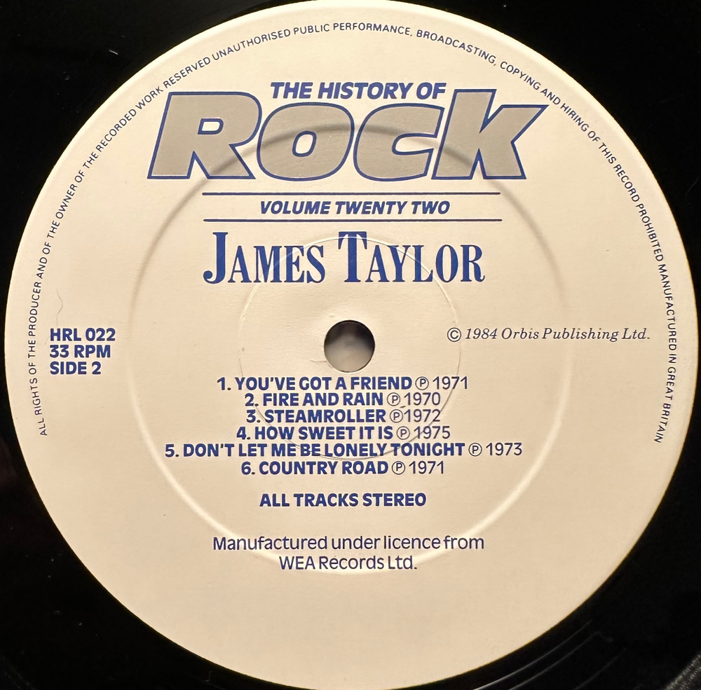 The History Of Rock 22 (Англия 1984г.) 2LP