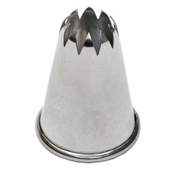 Насадка для кондитерского мешка "Закрытая звезда" 22 мм, h 4 см, d 3,5 см, P.L. Proff Cu