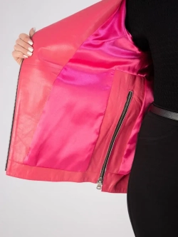 Кожаная куртка демисезонная косуха