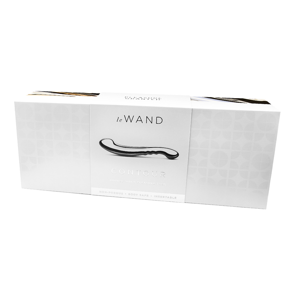 Утяжеленный фаллоимитатор из стали Le Wand Contour