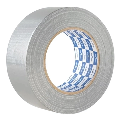 Лента армированная, 50мм*50м, серая, без и/у, Klebebander (комплект 6 шт)