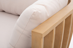 Диван из акации WOODLAND 2-х местный