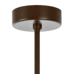 813197 Люстра GLOBO 9х40W E14 умбра/белый