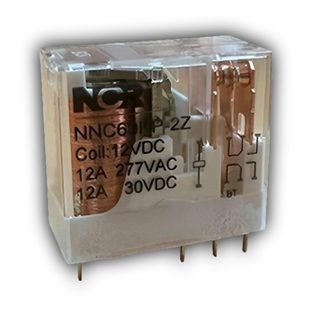 Реле промежуточное ZONT на DIN-рейку, 12V DC в сборе