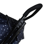 Санки-коляска "Наши Детки 3-1К" синий со звездочками