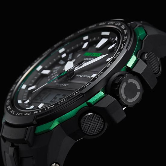 Мужские японские наручные часы Casio PRW-6100FC-1DR