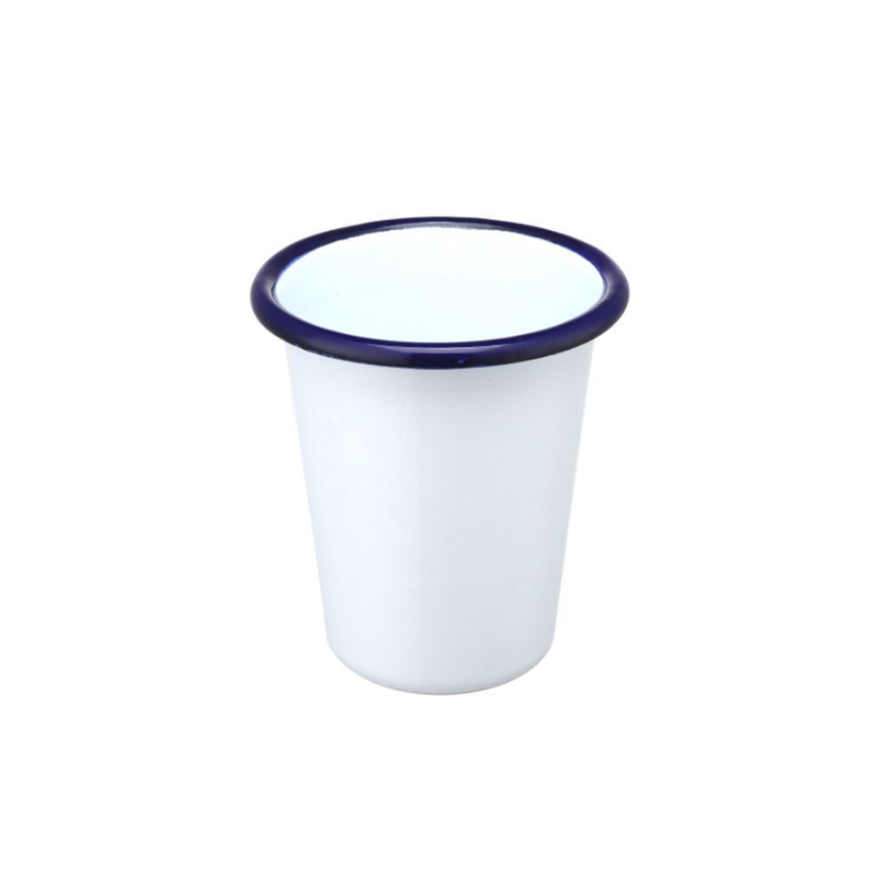 Стакан эмалированный 9,5*5,5*12 см, &quot;Blue Rim&quot;  P.L.