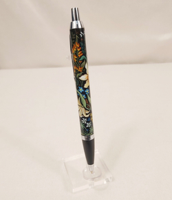 Ручка "Лилии" с ручной росписью Палех