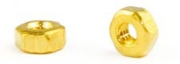 Гайка шестигранник ССН 1,4 золото(100 шт)