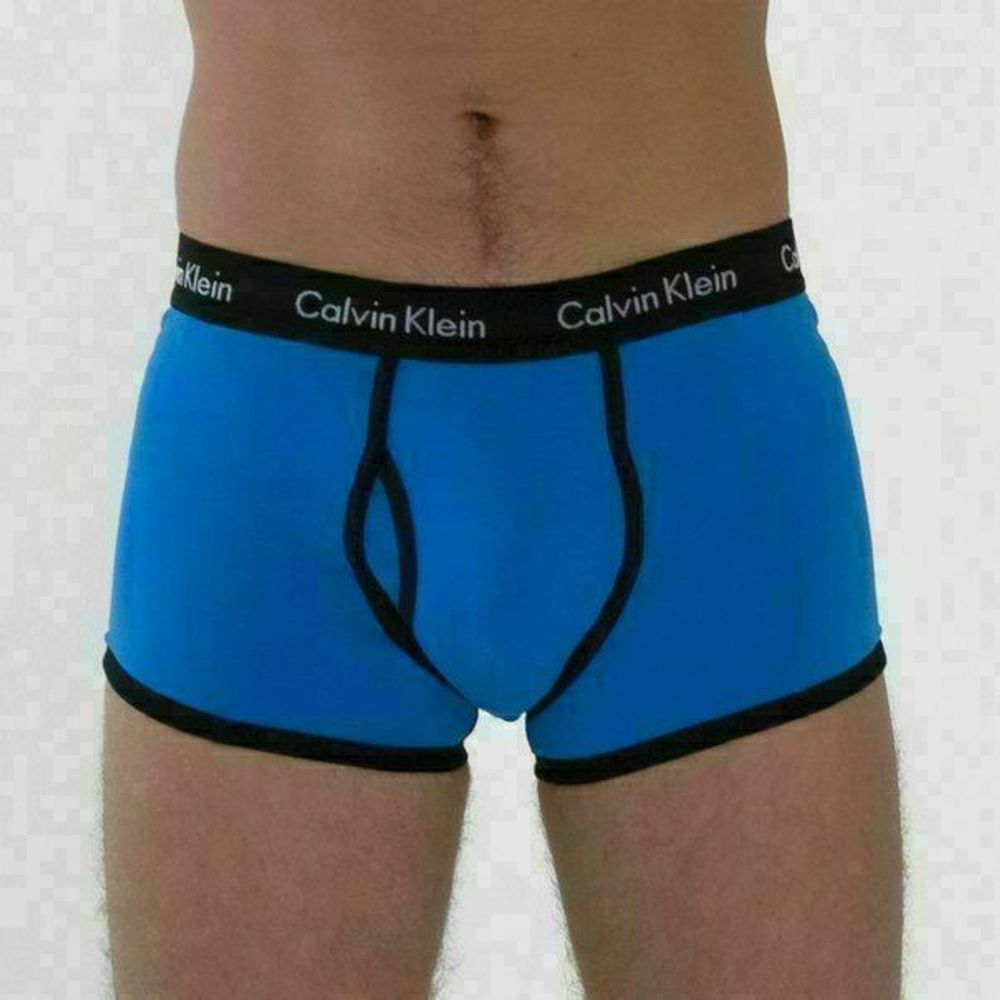 Мужские трусы боксеры темно-синие Calvin Klein 365 Boxer Navy Black