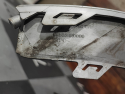 Накладка юбки переднего бампера Kia Carnival 4 (KA4) 20-нв Б/У Оригинал 86532R0000